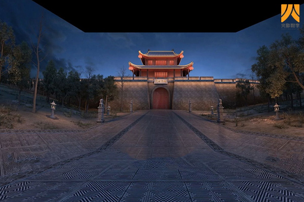 武汉火影数字折幕投影内容制作