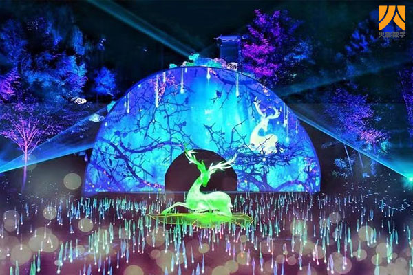 武汉火影数字夜游光影秀内容制作